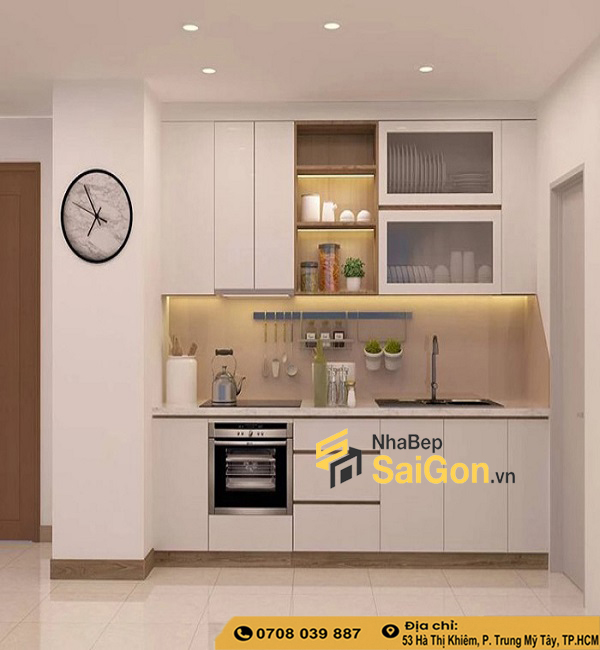Thiết Kế Phòng Bếp Nhỏ 10m2 Đẹp Hiện Đại