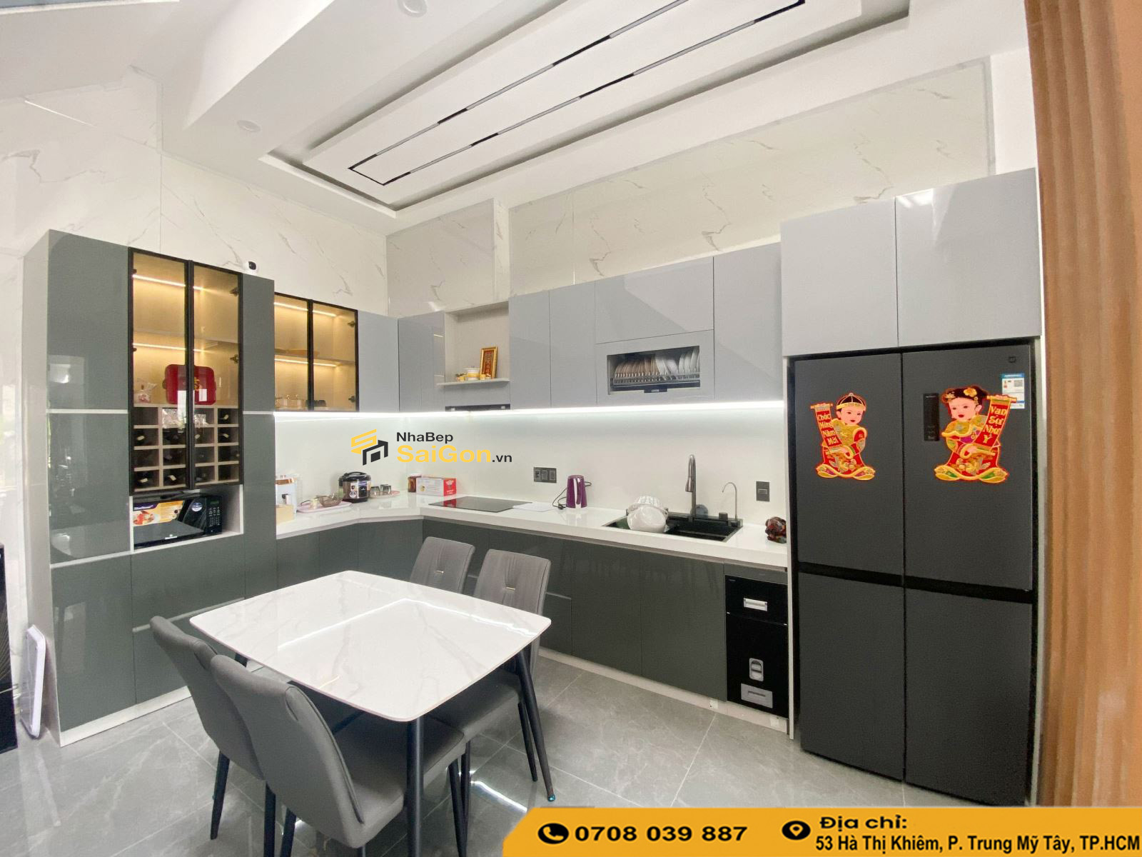 thi công tủ bếp giá rẻ