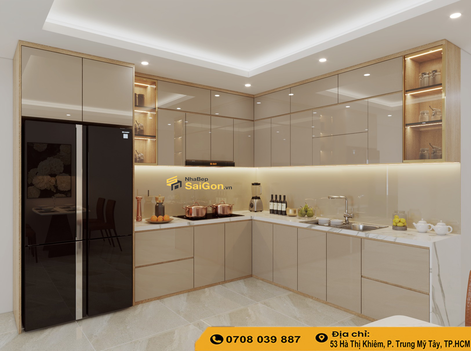 Báo Giá Tủ Bếp MDF
