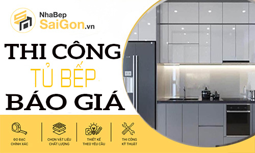 Báo Giá Tủ Bếp MDF