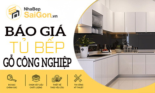 Giá Tủ Bếp Gỗ Công Nghiệp
