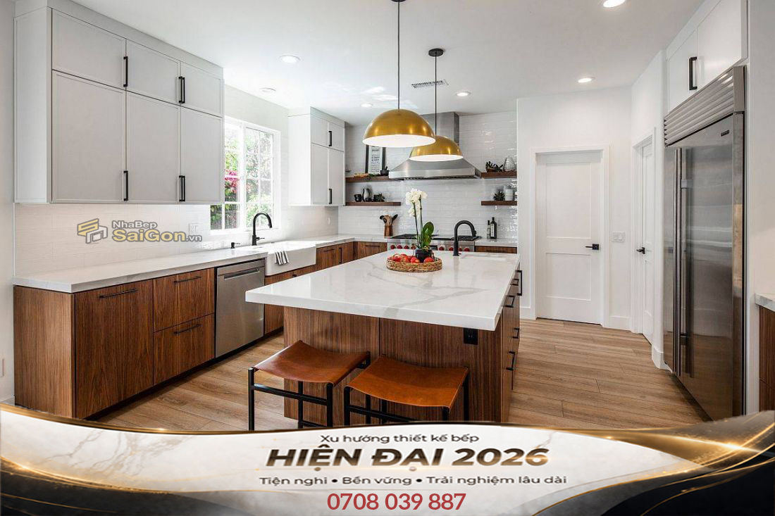 Xu Hướng Thiết Kế Bếp 2026