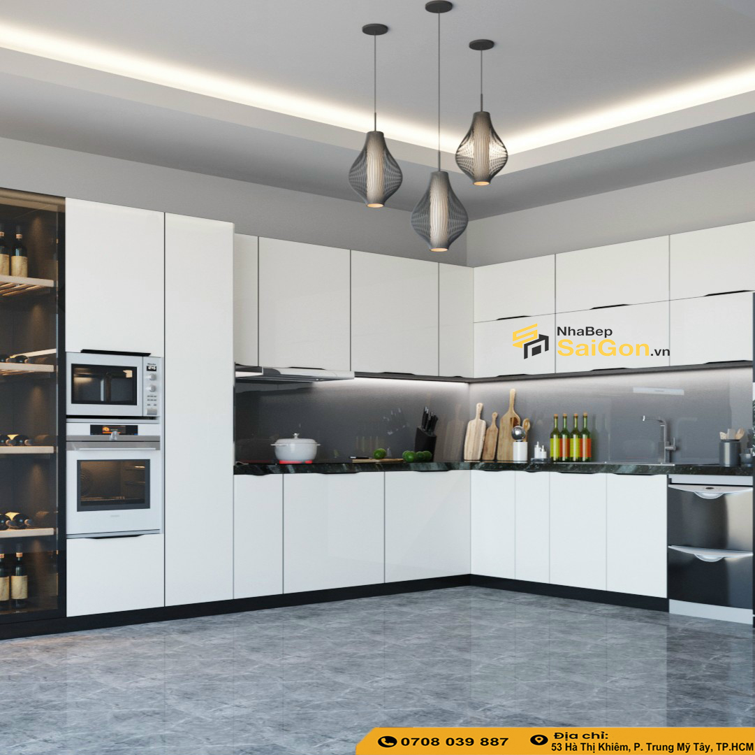 Tủ Bếp MDF Chống Ẩm