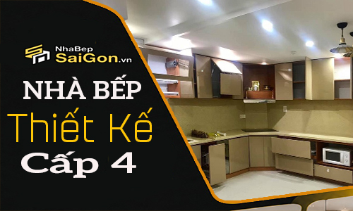 Mẫu Bếp Đẹp Nhà Cấp 4