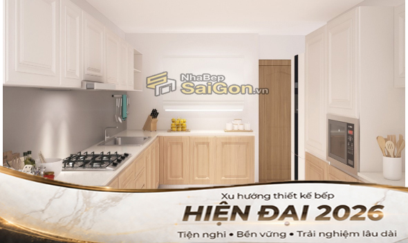 Bếp Đẹp Cho Căn Hộ Nhỏ