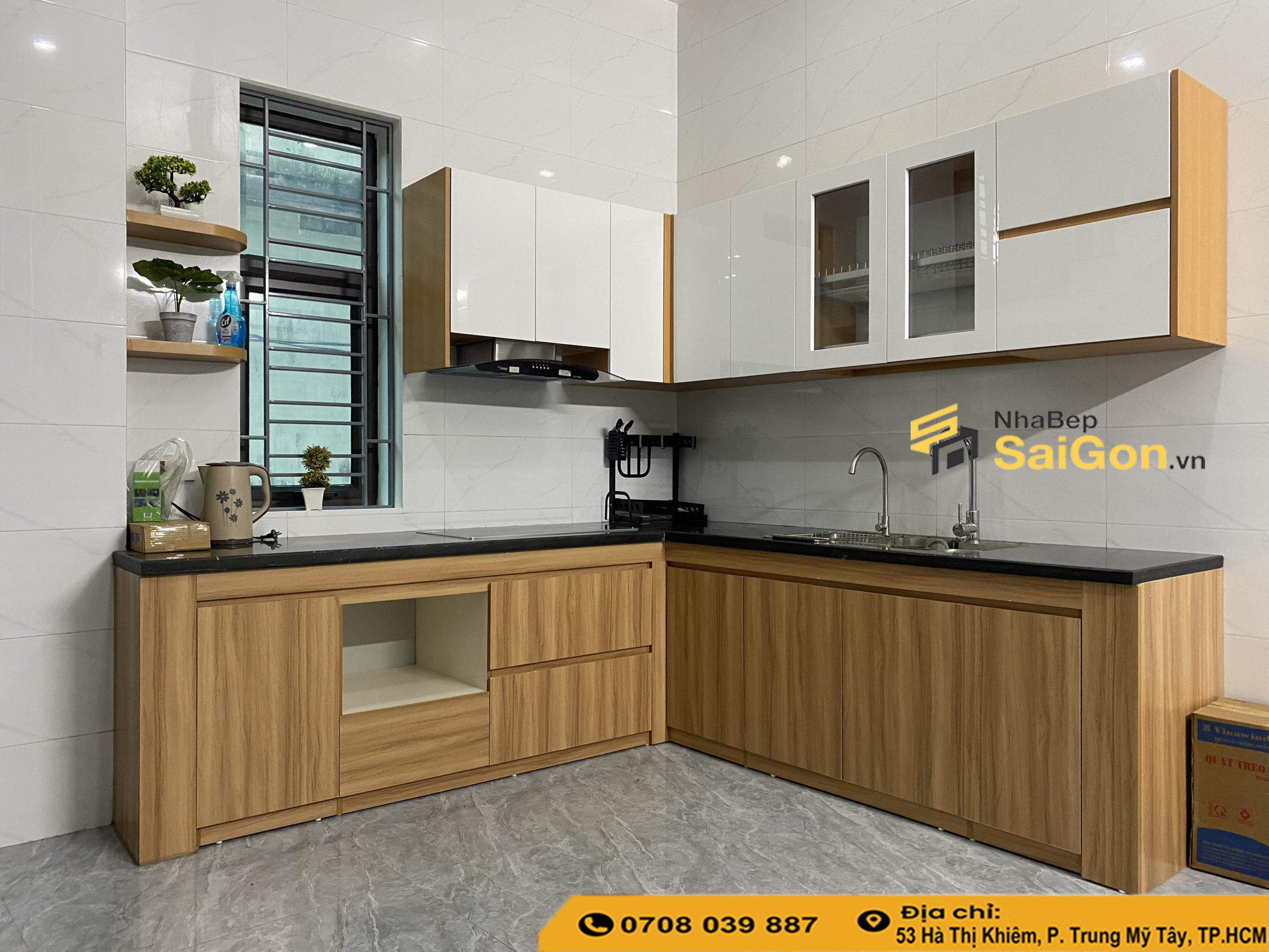 Báo Giá Tủ Bếp Chữ L