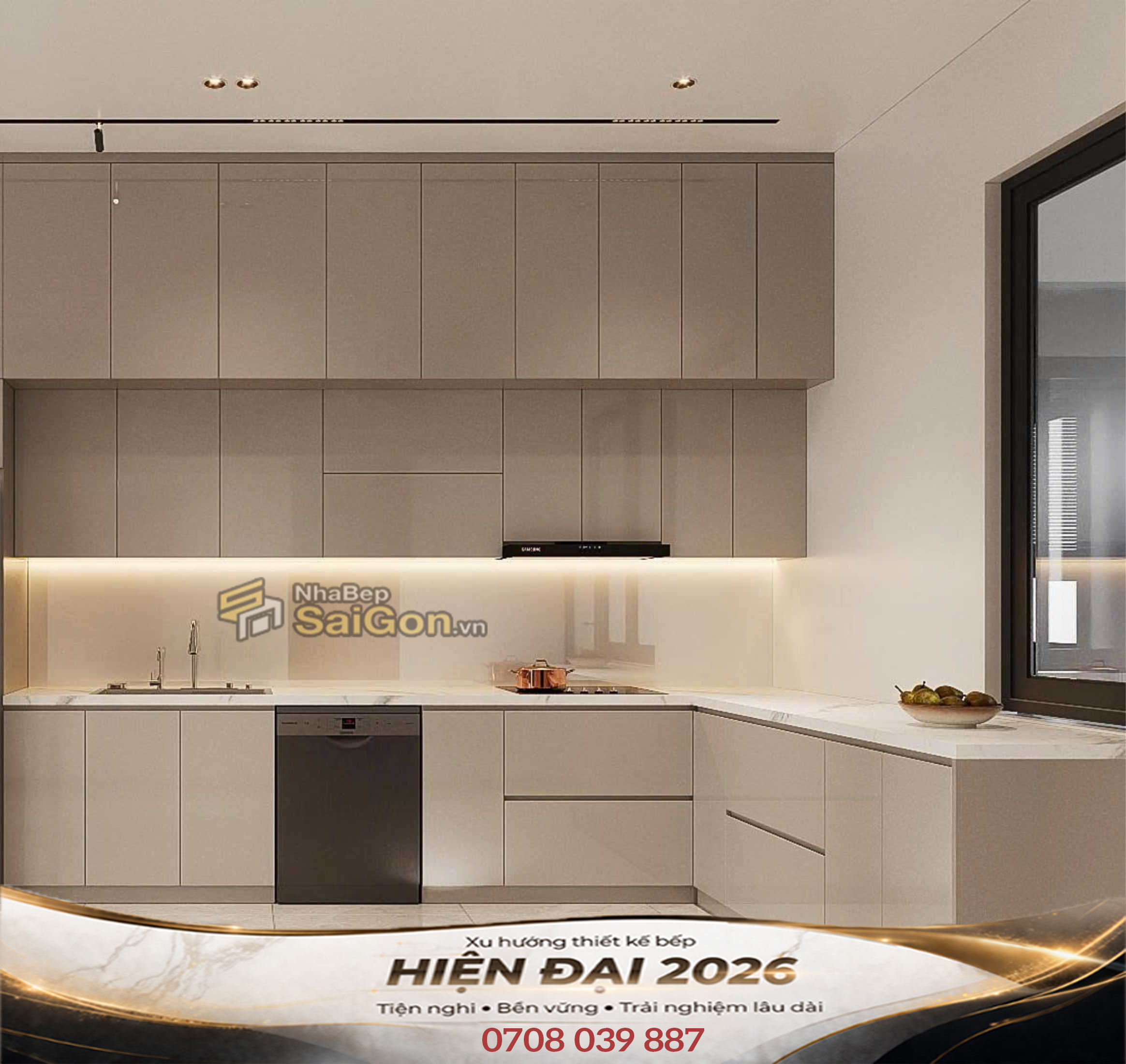 Thiết Kế Tủ Bếp Đẹp