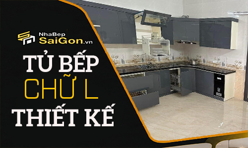 Tủ Bếp Chữ L Cho Nhà Nhỏ Tối Ưu Diện Tích