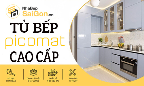 Tủ Bếp Nhựa Picomat