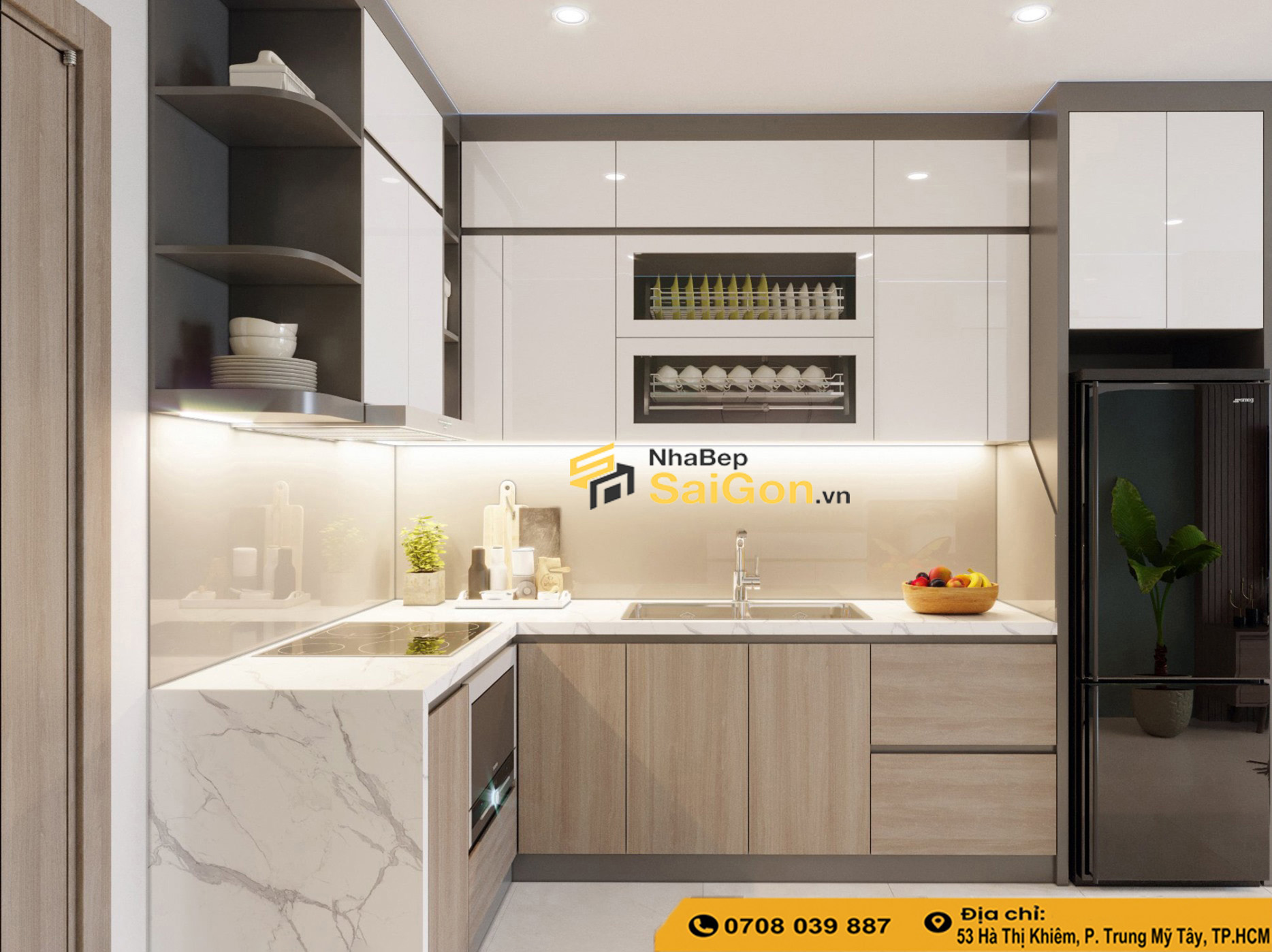 thi công tủ bếp giá rẻ