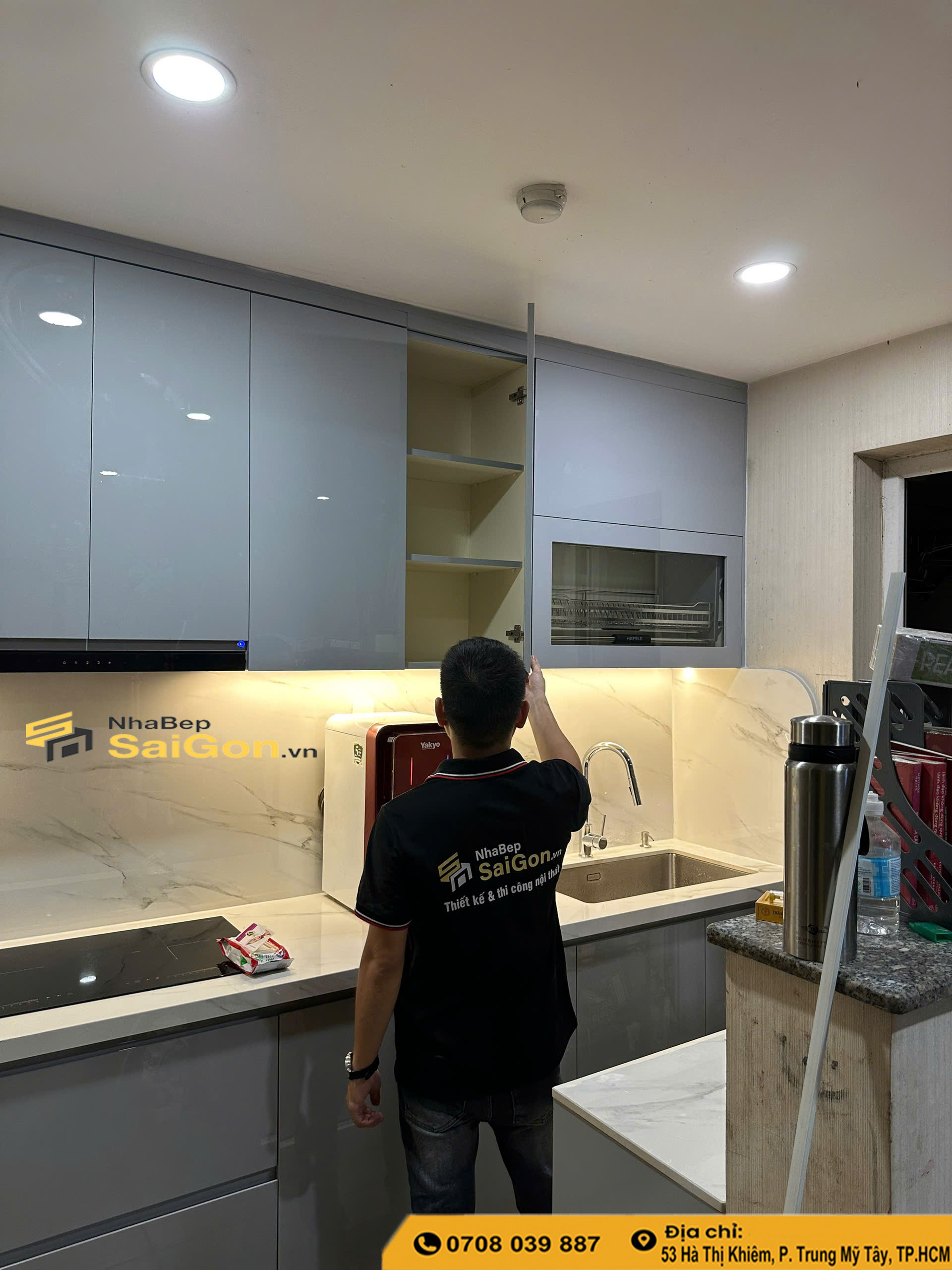 thi công tủ bếp giá rẻ