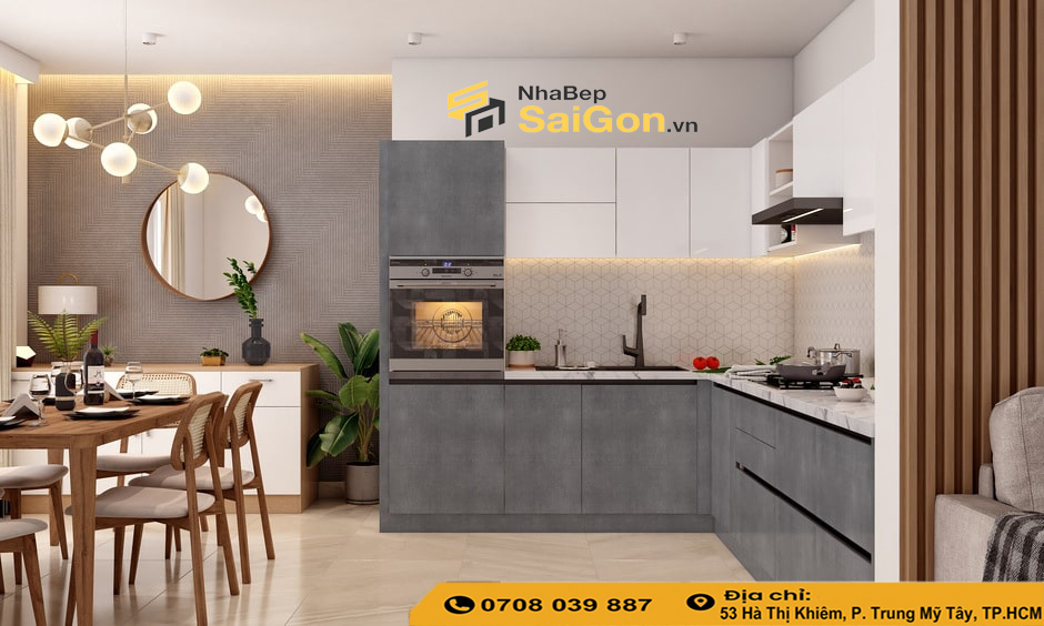 Thiết Kế Phòng Bếp Nhỏ Đẹp