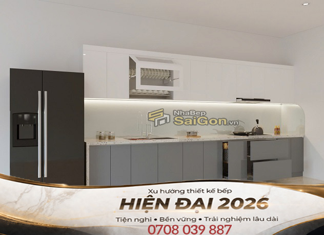 Bếp Đẹp Cho Căn Hộ Nhỏ