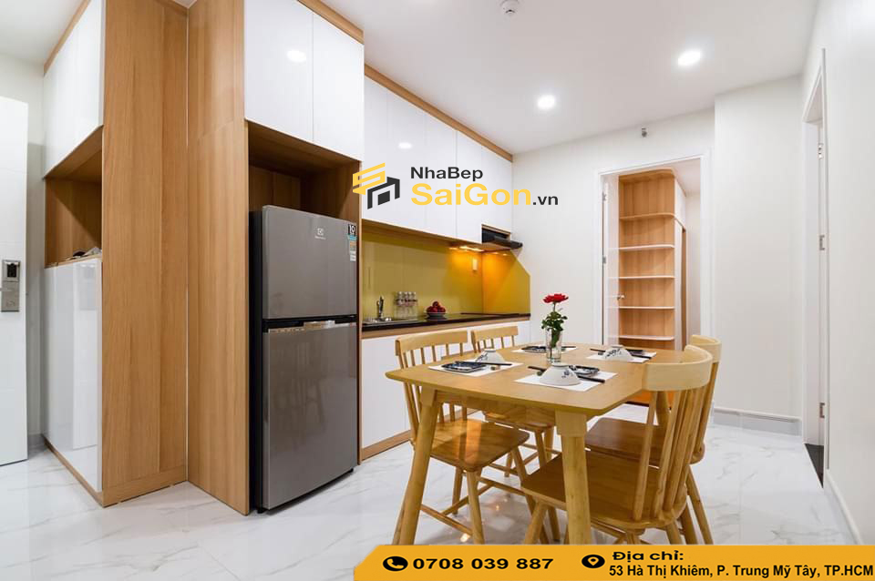Tủ Bếp MDF Chống Ẩm