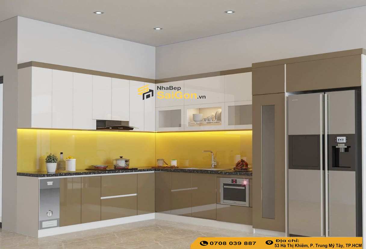 Tủ Bếp MDF Chống Ẩm