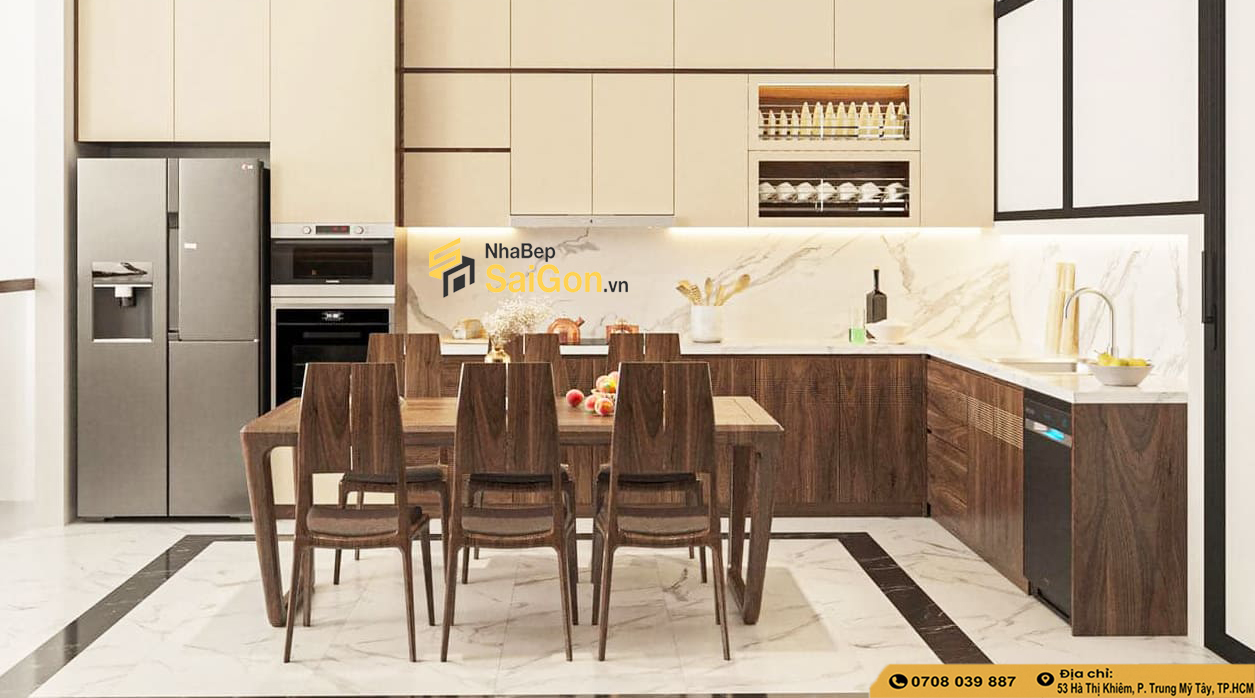 Mẫu Bếp Hiện Đại Xu Hướng Mới