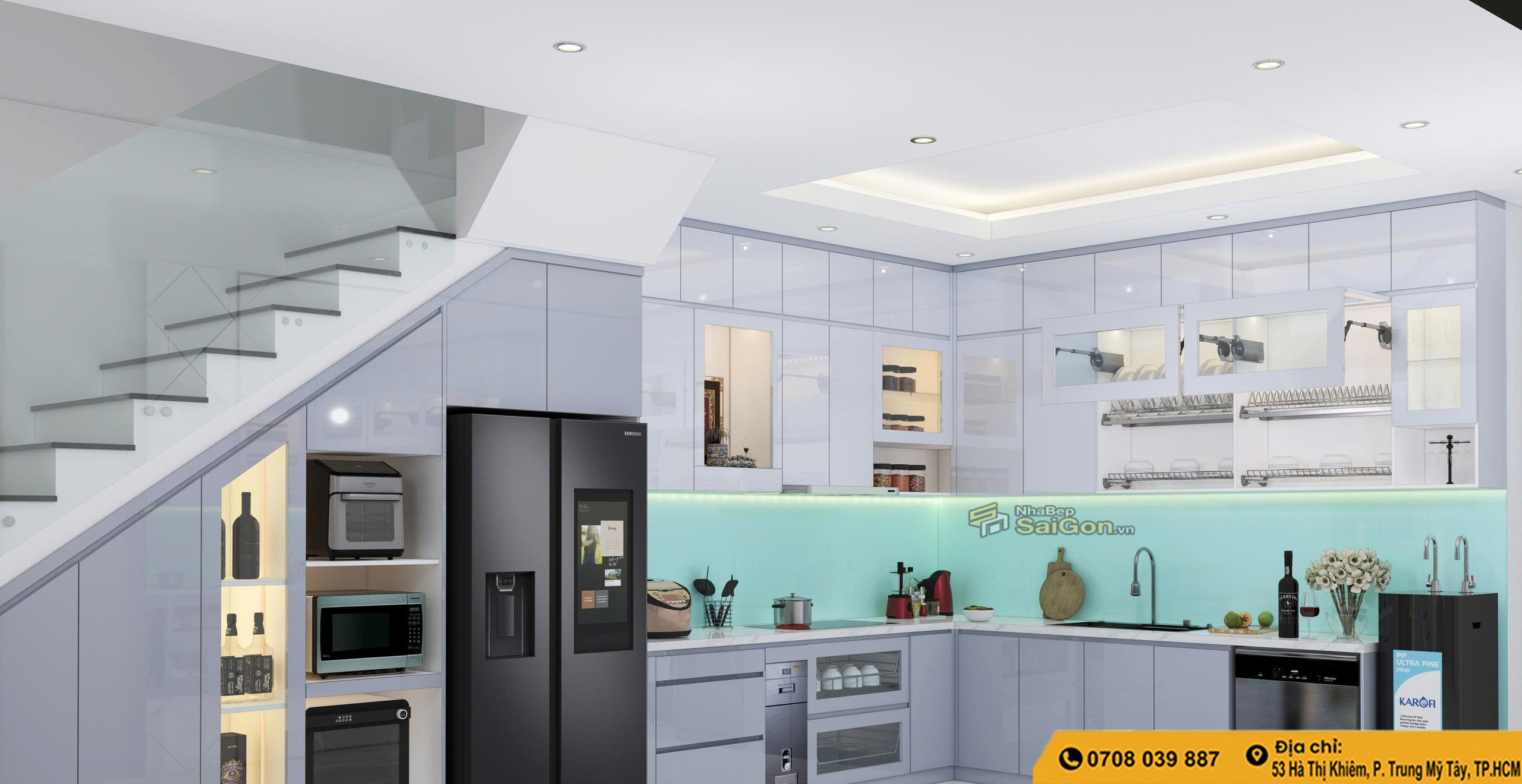 Mẫu Bếp Đẹp Nhà Cấp 4