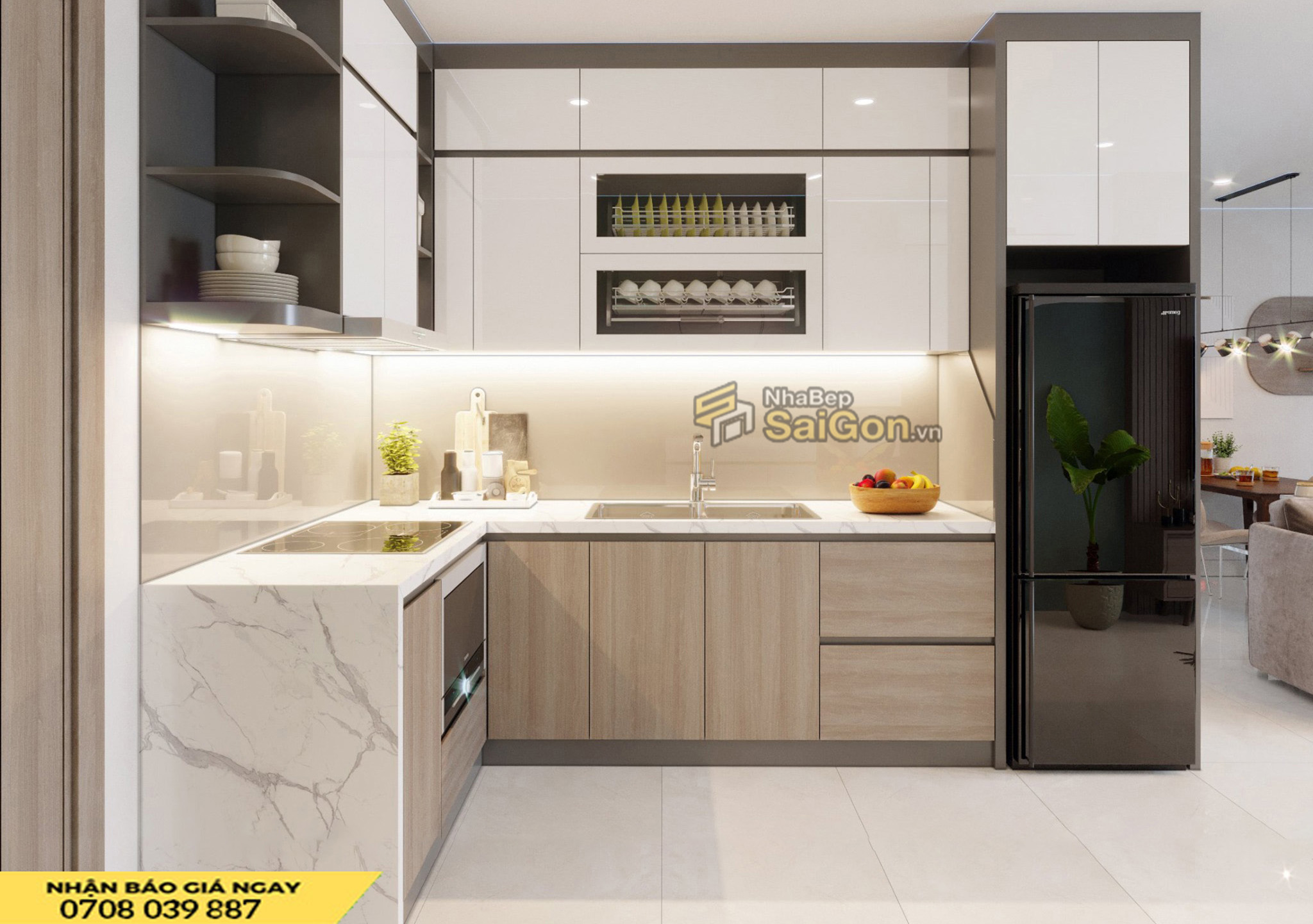 Sửa Chữa Thi Công Tủ Bếp Tại Nhà
