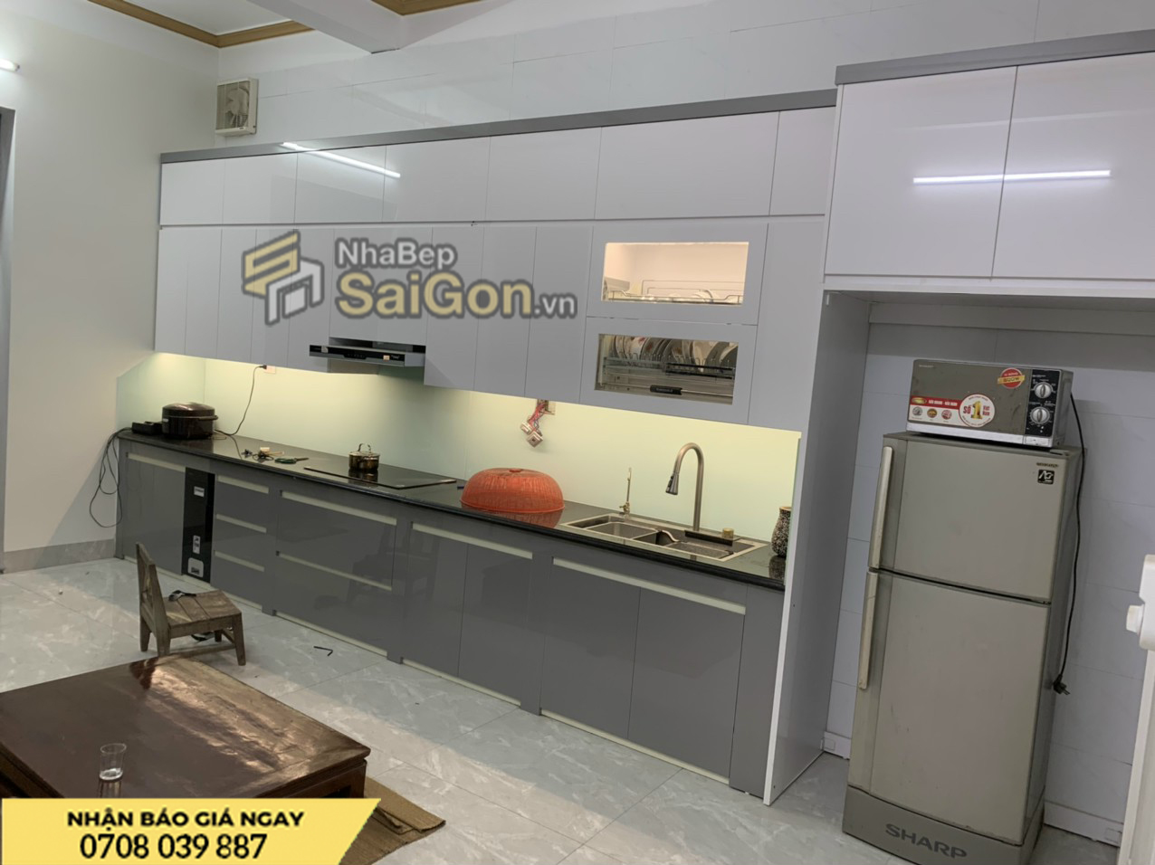 Thi Công Tủ Bếp Gò Vấp
