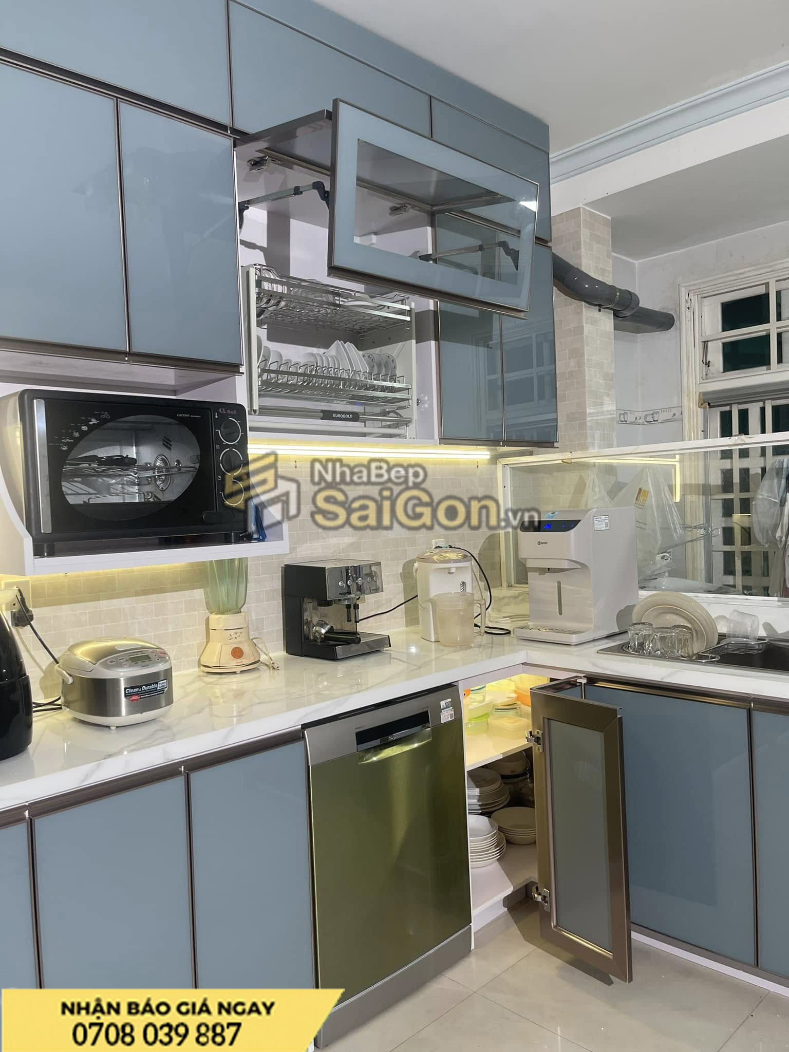 Thi Công Tủ Bếp Quận 12