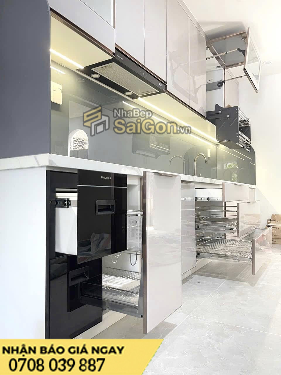 Thi Công Tủ Bếp Quận 12