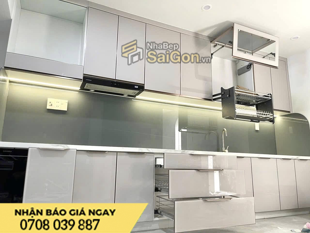 Thi Công Tủ Bếp Quận 12