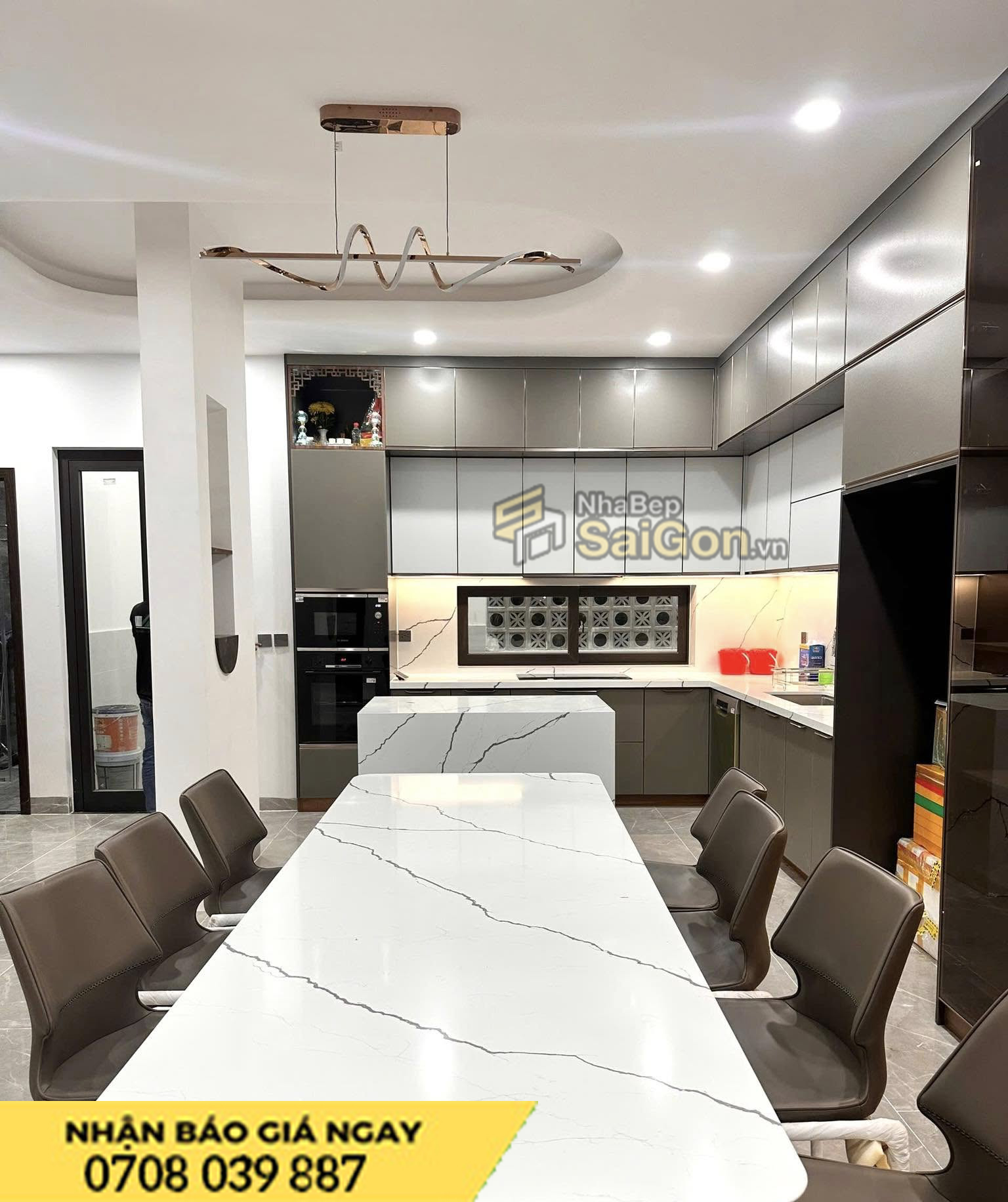 Thiết Kế Cải Tạo Nhà Bếp Hiện Đại