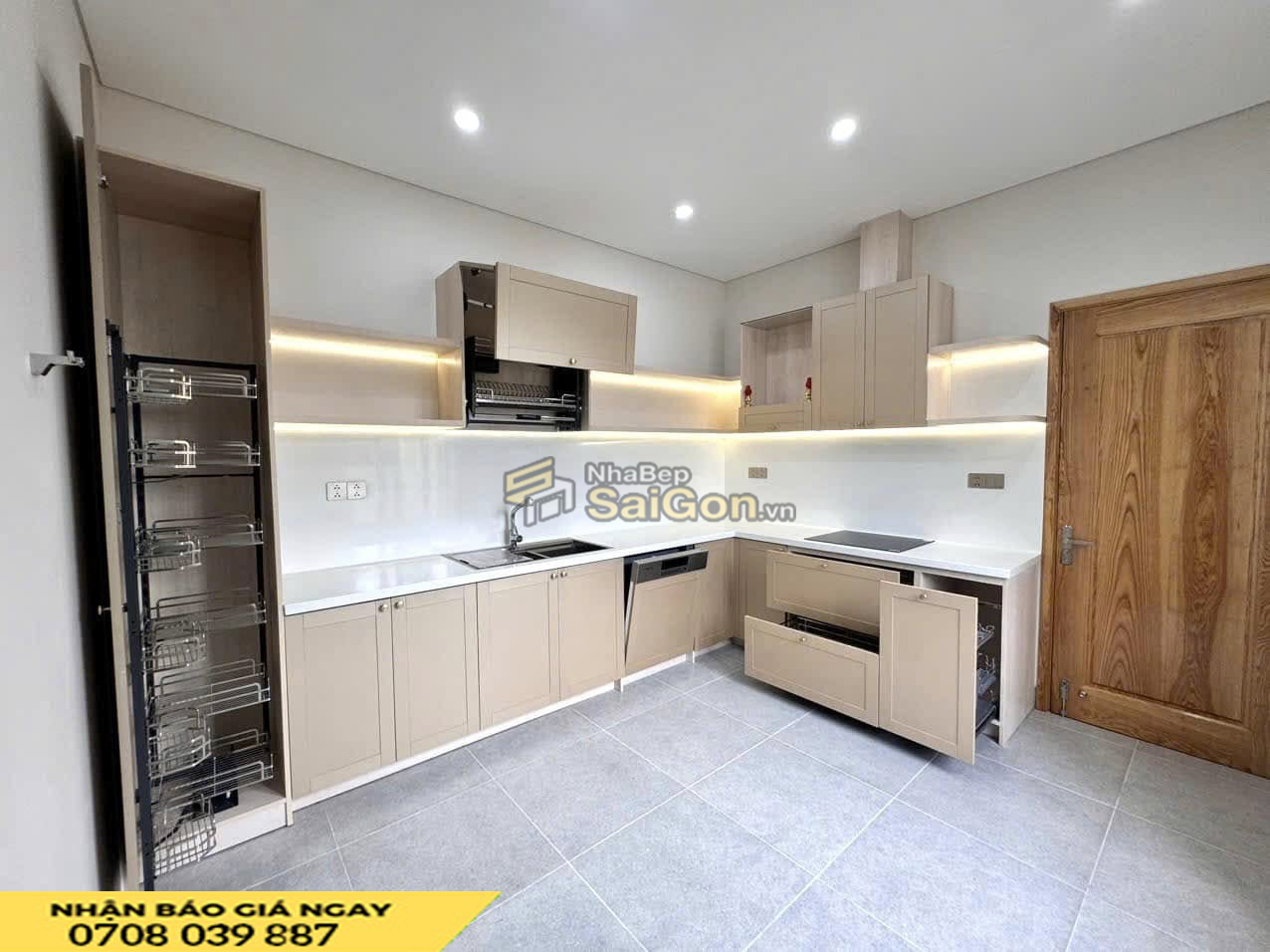 Thiết Kế Cải Tạo Nhà Bếp Hiện Đại