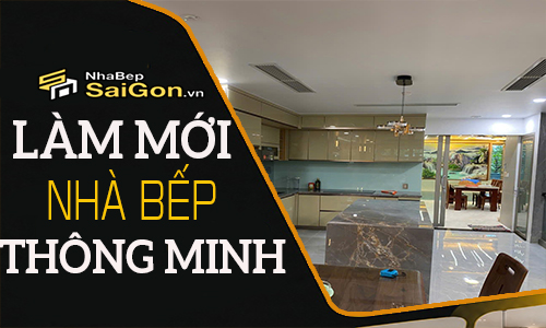 Làm Mới Tủ Bếp Cũ