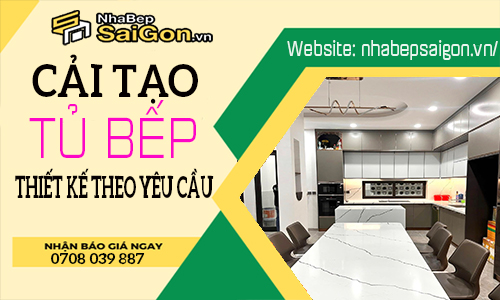 Thiết Kế Cải Tạo Nhà Bếp Hiện Đại