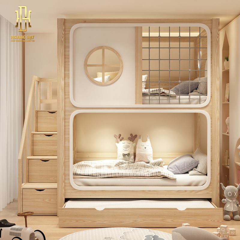 Giường tầng thông minh Hoàng Đạt GT020