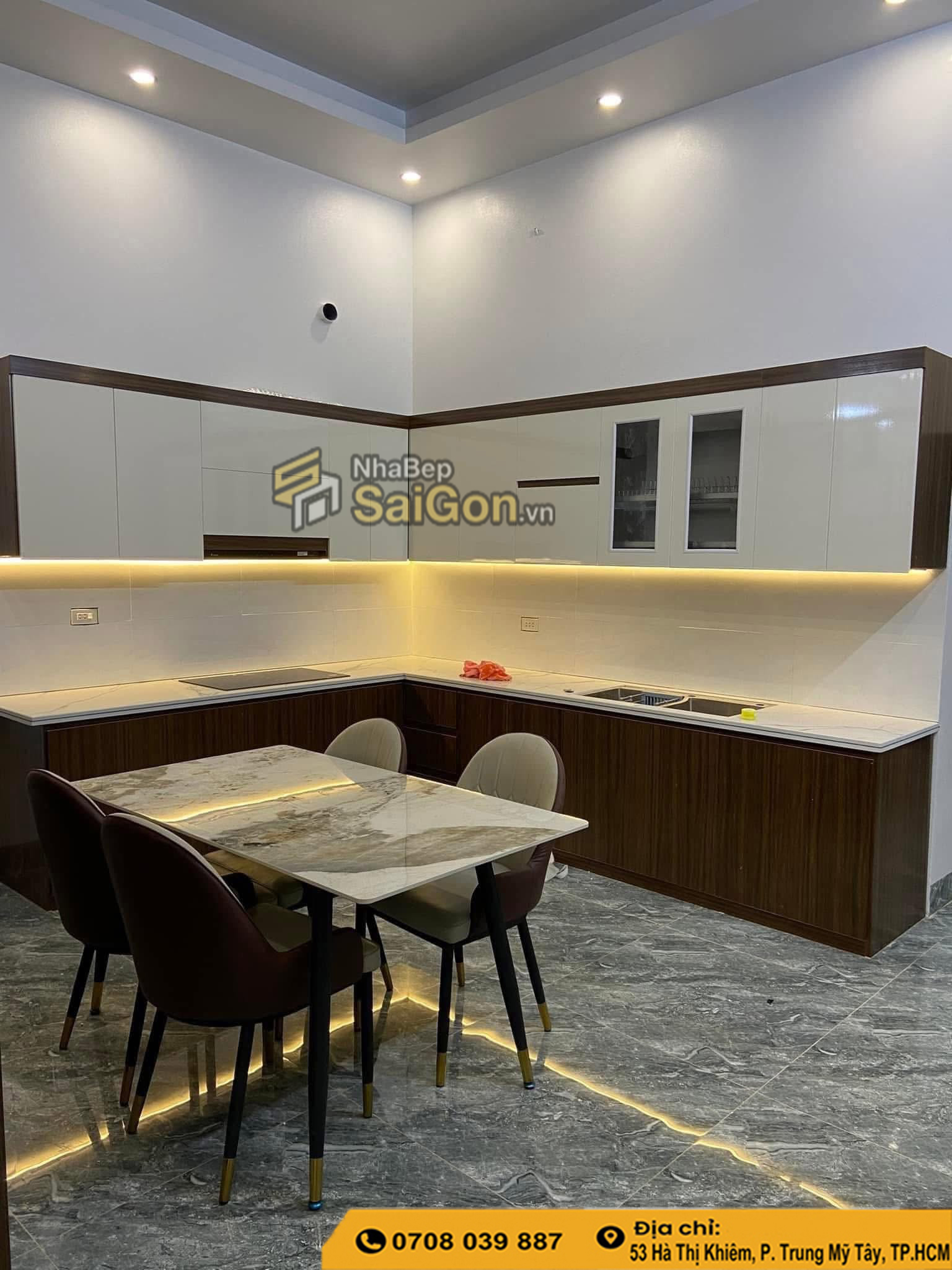 Tủ bếp nhựa cao cấp