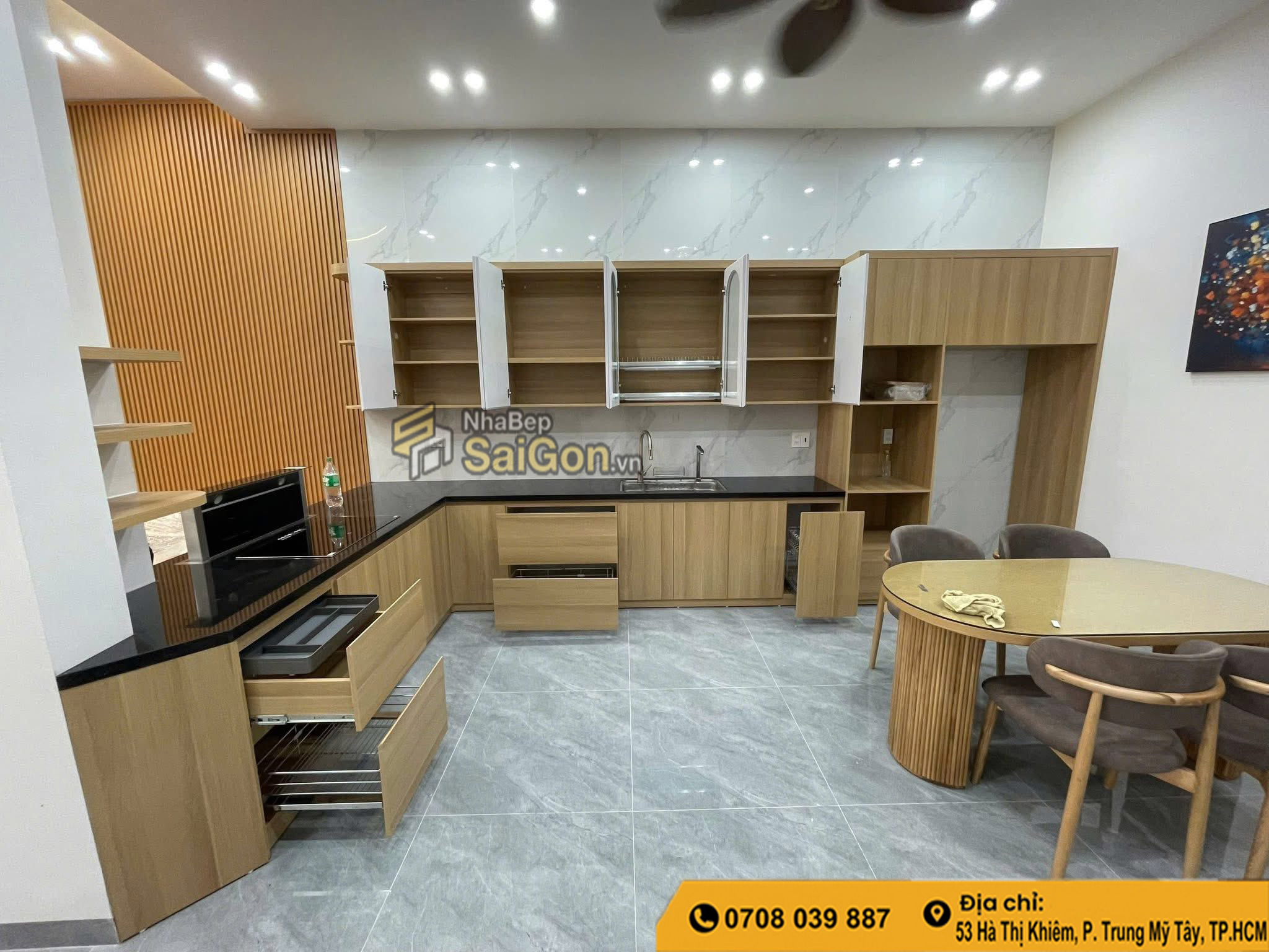 Tủ bếp nhựa giá rẻ