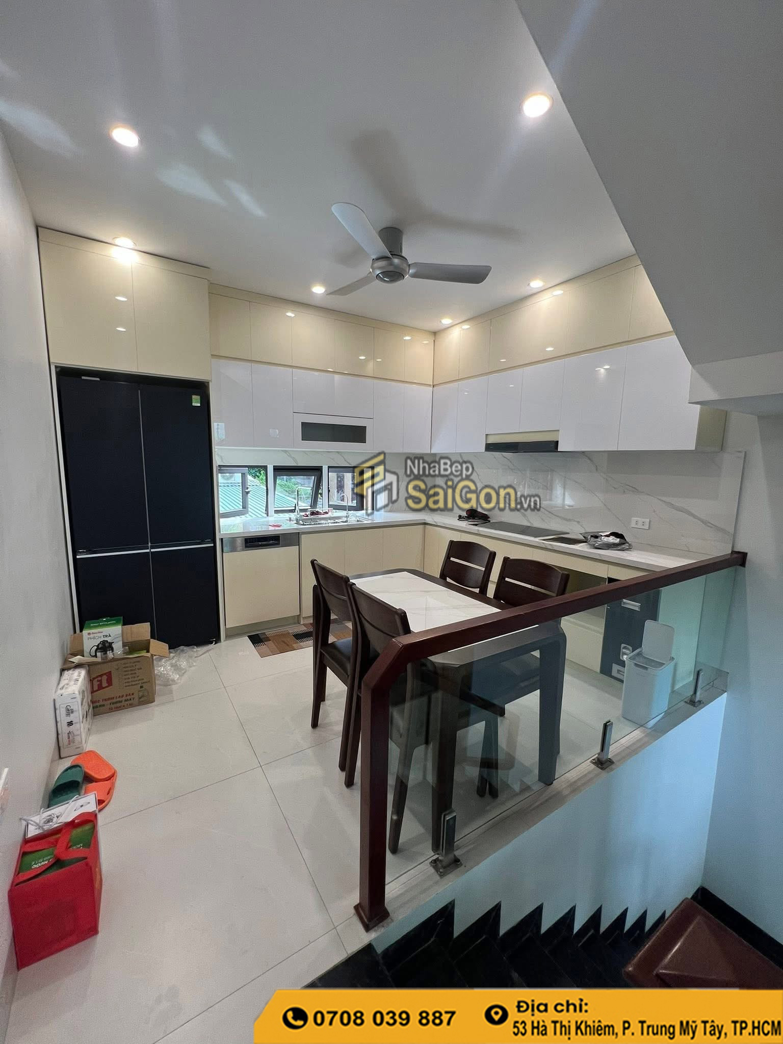 Báo giá thi công tủ bếp nhựa