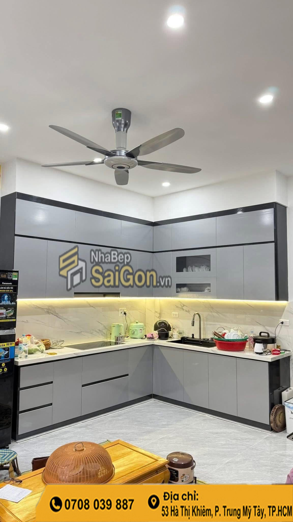 Tủ bếp nhựa giá rẻ