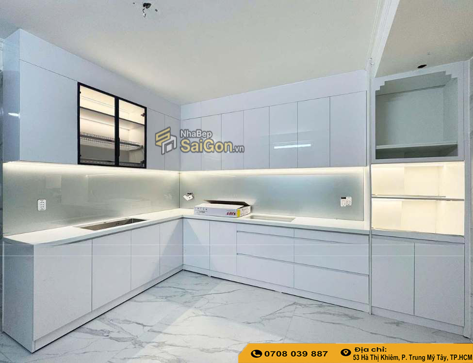 Tủ bếp nhựa chống mối mọt