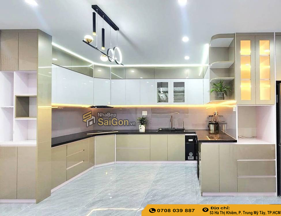 Tủ bếp nhựa chống nước