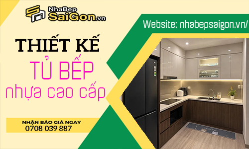 Tủ bếp nhựa cao cấp