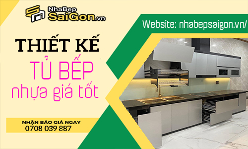 Tủ bếp nhựa giá rẻ