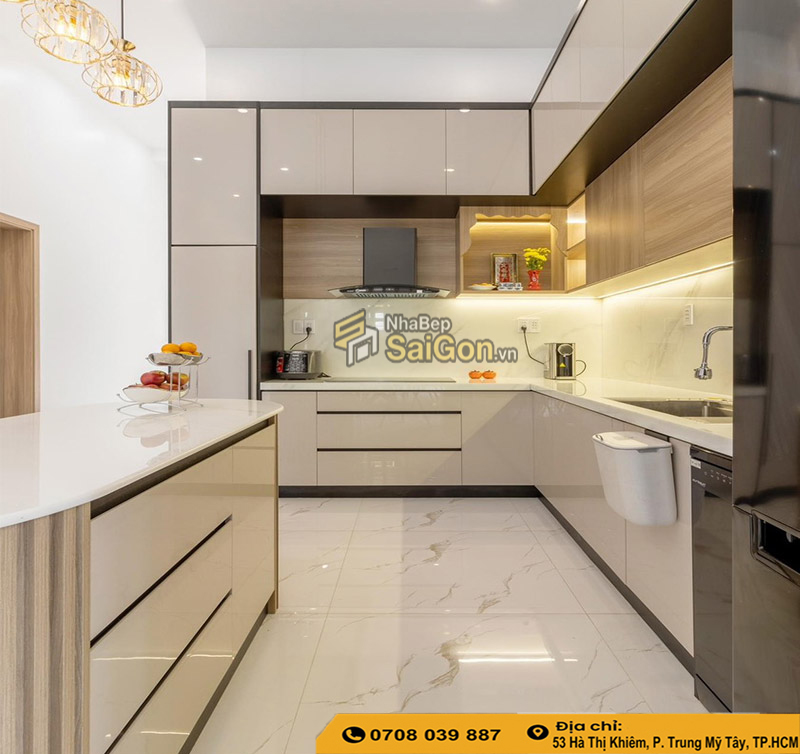 Tủ bếp nhựa chống mối mọt
