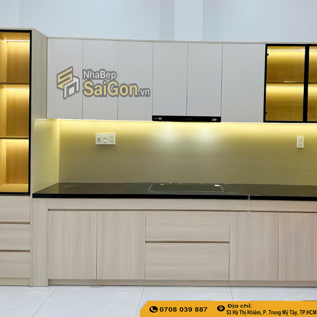 Tủ bếp nhựa chống mối mọt