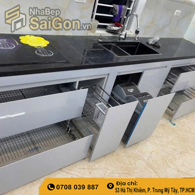 Tủ bếp nhựa chữ I