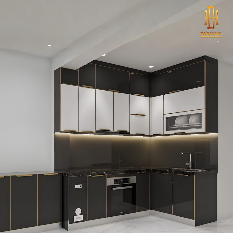 Giải Pháp Thiết Kế Tủ Bếp Tiết Kiệm Diện Tích
