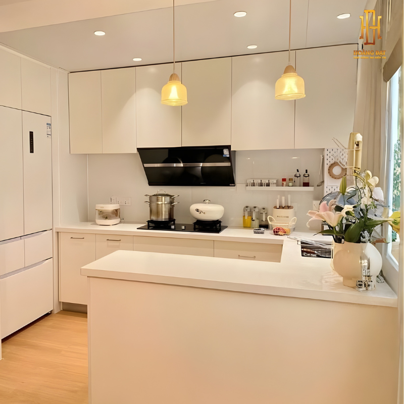 Giải Pháp Thiết Kế Tủ Bếp Tiết Kiệm Diện Tích