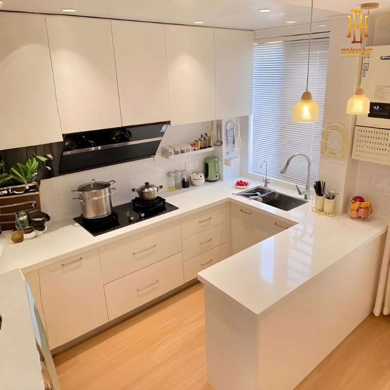 Giải Pháp Thiết Kế Tủ Bếp Tiết Kiệm Diện Tích