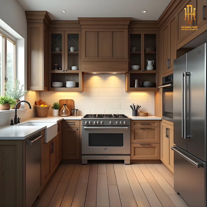 So Sánh Tủ Bếp Gỗ Và Tủ Bếp Nhựa