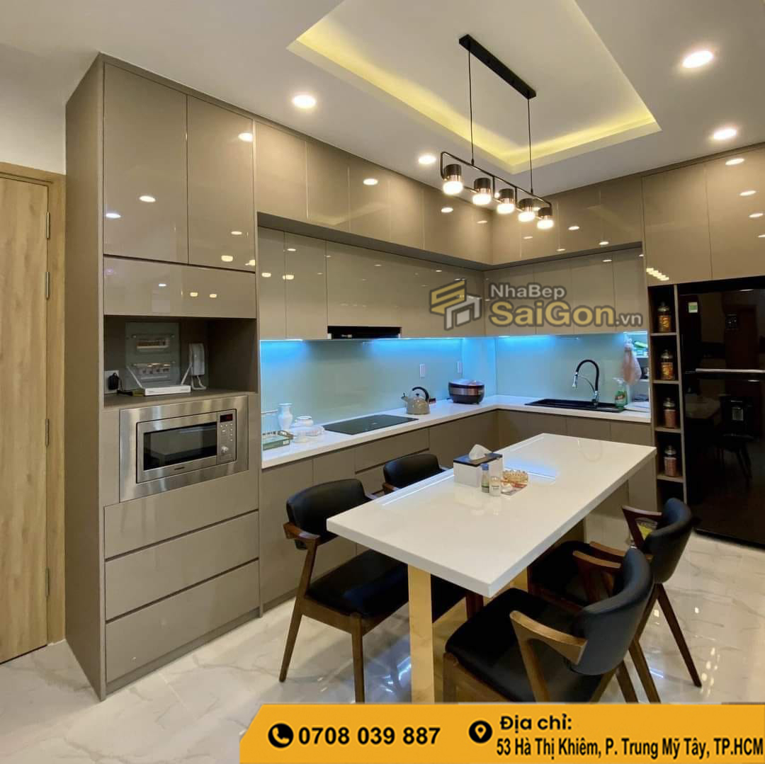 Tủ bếp nhựa đặc TPHCM