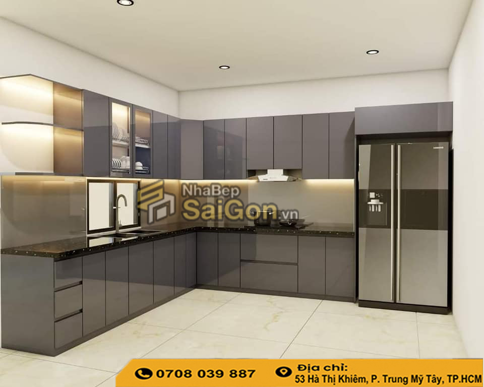 Tủ Bếp Nhựa Picomat Acrylic
