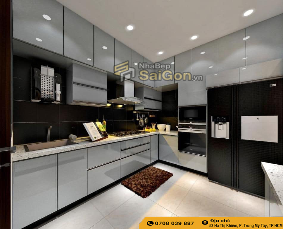 Tủ bếp nhựa đặc Bình Dương