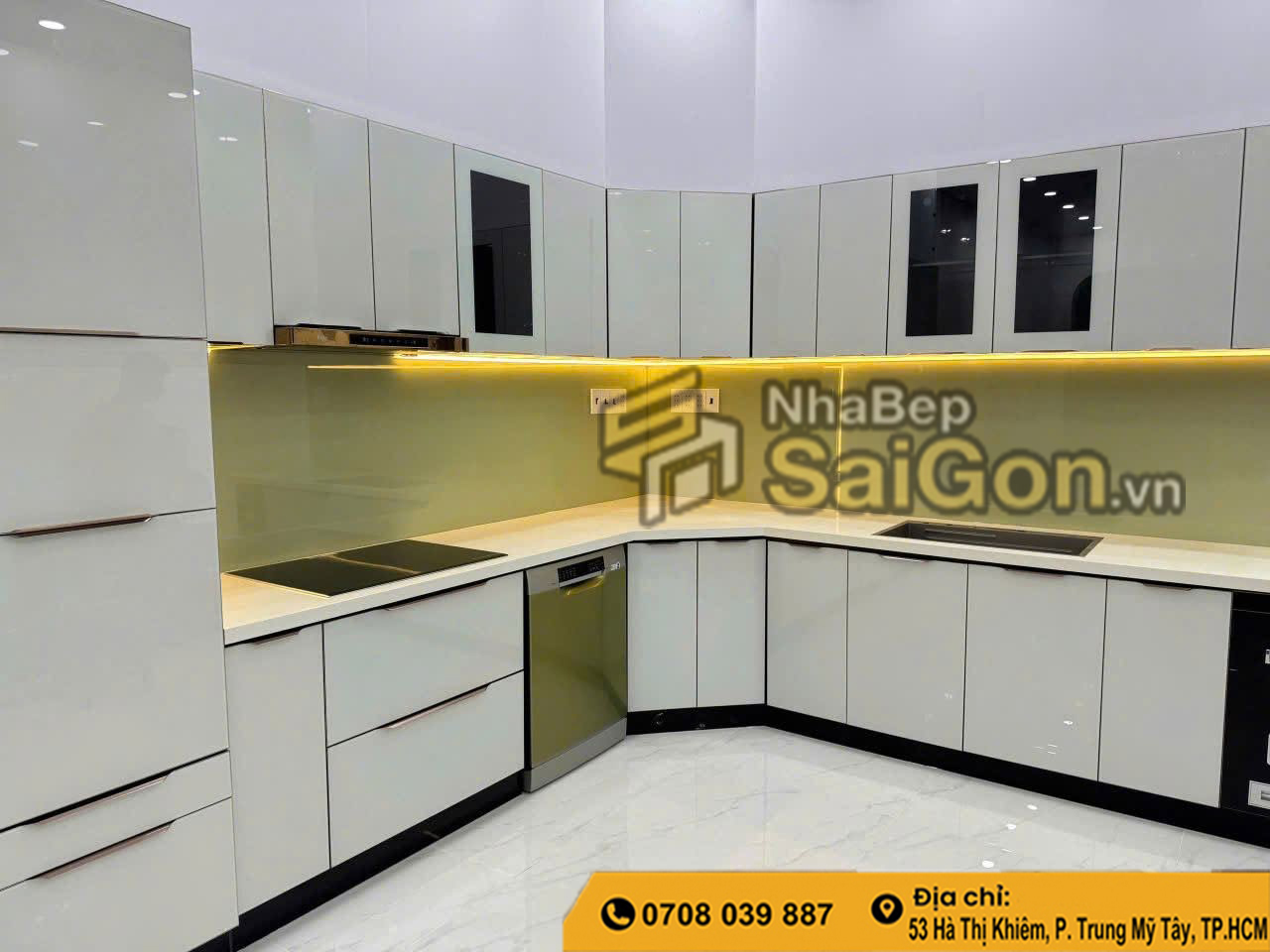 Tủ Bếp Acrylic Đồng Nai
